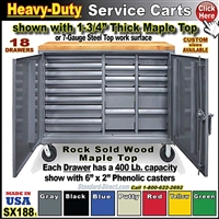 SX188 EXTREME-DUTY BENCH CABINET