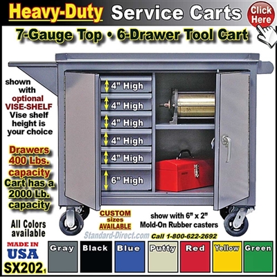 SX202 EXTREME-DUTY BENCH CABINET