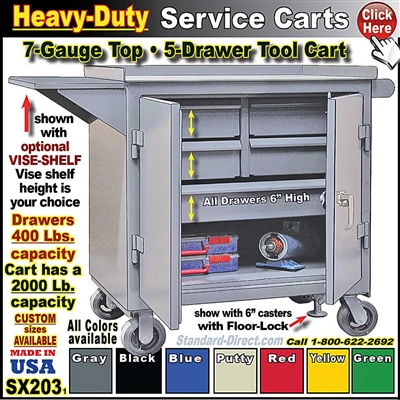 SX203 EXTREME-DUTY BENCH CABINET