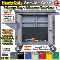 SX205 EXTREME-DUTY BENCH CABINET