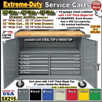 SX215 EXTREME-DUTY BENCH CABINET