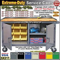 SX217 EXTREME-DUTY BENCH CABINET