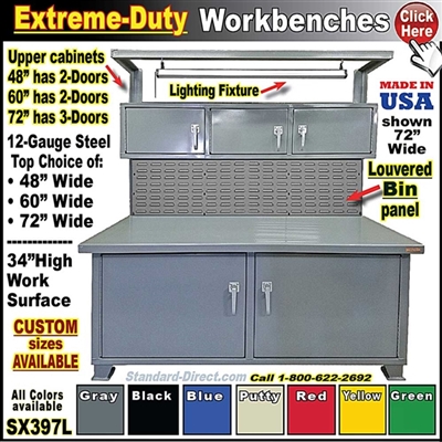 SX397L * Extreme-Duty Workbenches