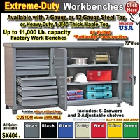 SX404 * Extreme-Duty Workbenches