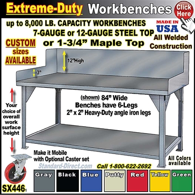 SX446 * Extreme-Duty Workbenches