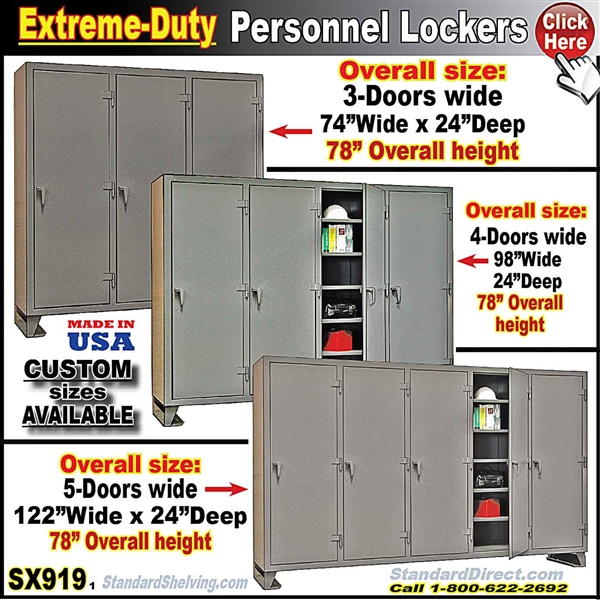 SX919 * EXTREME SERVICE LOCKERS