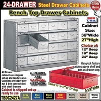 TBDC2427A * 24-DRAWER CABINET