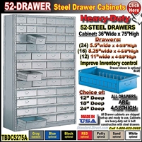 TBDC5275A * 52-DRAWER CABINET