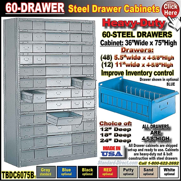 TBDC6075B * 60-DRAWER CABINET