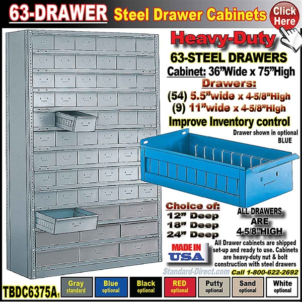 TBDC6375A * 63-DRAWER CABINET