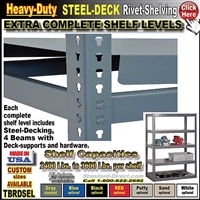 TBRDSEL * Heavy-Duty Rivet Die Shelf Levels