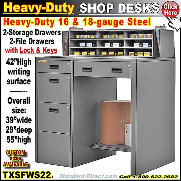 TXSFWS22 SHOP & FORMANS DESK