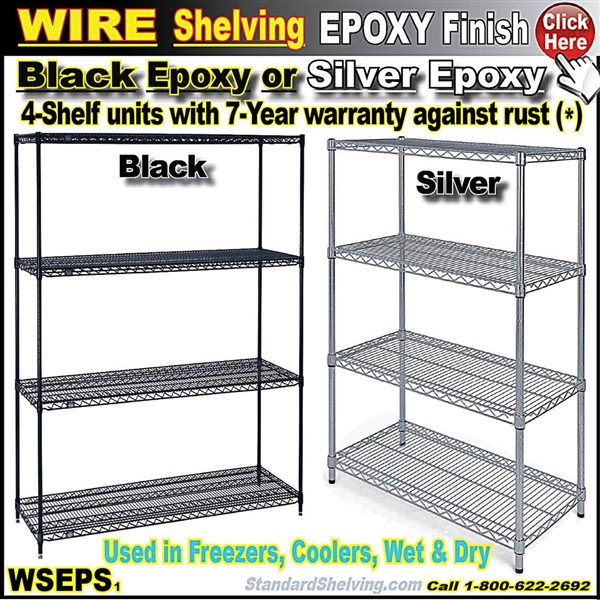 WSEPS * Epoxy-Coated Wire Shelving