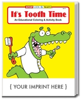 It's Tooth Time, Custom Coloring & Activity Book