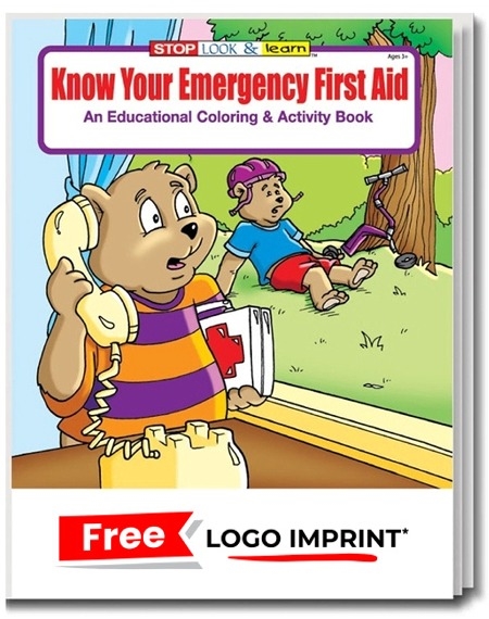 Know Your Emergency First Aid Coloring Book