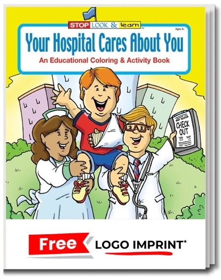 Your Hospital Cares About You Coloring Book