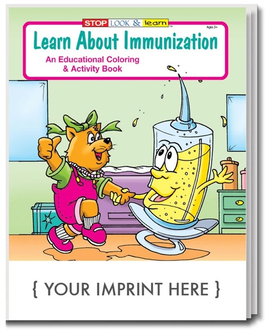 Learn About Immunization Coloring Book