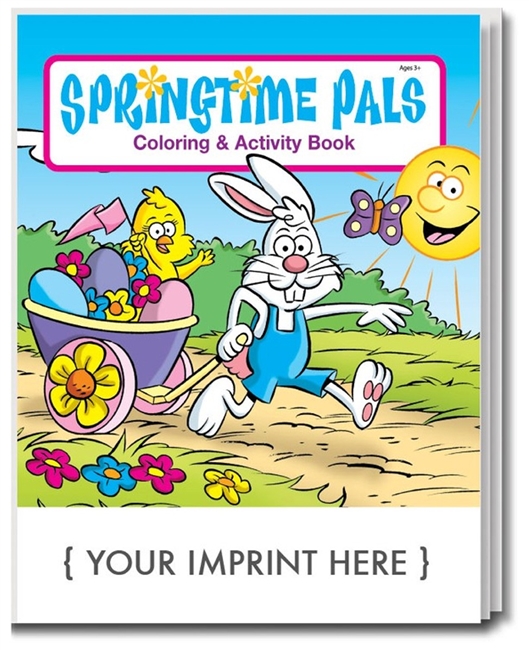 Springtime Pals Coloring Book
