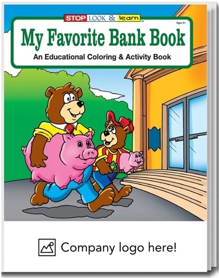 My Favorite Bank Coloring Book