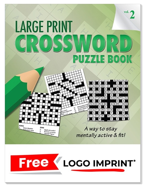 Large Print Crossword Puzzle Book