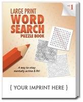 Large print word search  puzzle book