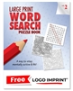 Large print word search  puzzle book