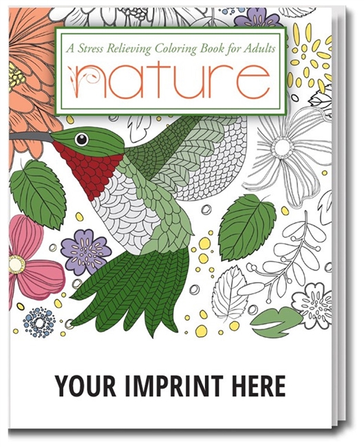 Nature Coloring Book for Adults