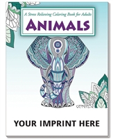 Animals Stress Relieving Coloring Book