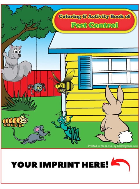 Pest Control Coloring Book