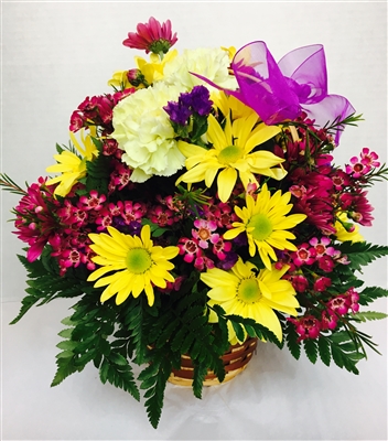 Mixed Floral Basket St Cloud Hospital Gift Gallery St. Cloud Hospital Gift Shop