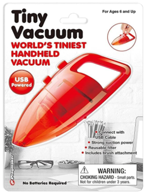 Tiniest Vacuum