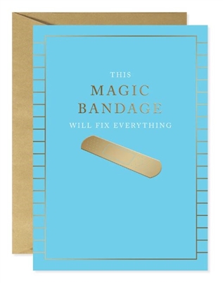 Get Well Card - Magic Bandage