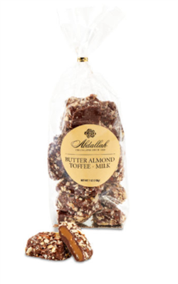Abdallah Butter Almond Toffee 7 oz Bag