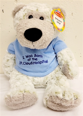 Born at St. Cloud Hospital Bear (Blue)