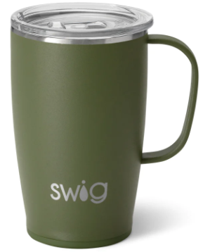 Swig 18 oz Mug - Olive