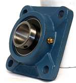 1/2" Bearing UCF201-8 + Square Flanged Cast Housing Mounted 