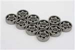 10 Bearing 2x6x2.5 Stainless Steel Open Ball Bearings