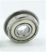 10 Flanged Bearing 8x12x3.5 Stainless Steel Shielded