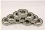 10 Bearing R1-4ZZ 5/64"x1/4"x9/64" inch Shielded Miniature 