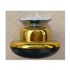 2.5  Inch  Flat Metal  Caster Wheel Bearing with Gold  plating with 75lb Load Rating