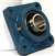 20mm Bearing UCF204 + Square Flanged Cast Housing Mounted