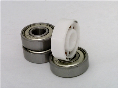Tri Fidget Spinner Toy Kit with 1 full Ceramic ZRO2 Bearing, 3 outer Shielded Bearing