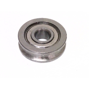 4mm Bore Bearing with 13mm Round Shielded  Pulley U Groove Track Roller Bearing 4x13x4mm