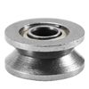 4mm Bore Bearing with 13mm Round Shielded  Pulley V Groove Track Roller Bearing 4x13x6mm