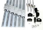 4'X2' Feet CNC Router Kit 16mm Rails and Ball Screws XYZ Travel 48" x 24" x 10" inch