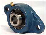 50mm Bearing UCFL210 + 2 Bolts Flanged Cast Housing Mounted