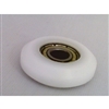 5mm Bore Bearing with 22mm White Plastic Tire 5x22x7mm