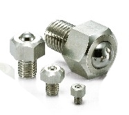 NBK Made in Japan BRUHS-10-S Hexagon Head Screw Type Ball Transfer Unit for Upward Facing Applications