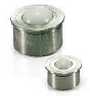 NBK Made in Japan BRUPS-24-N  Press Fit Type Ball Transfer Unit for Upward Facing Applications