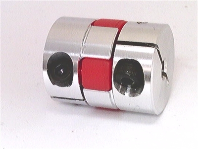 D20-L25 3mm to 3mm Jaw type Flexible Coupling